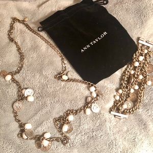 Ann Taylor necklace and matching bracelet.